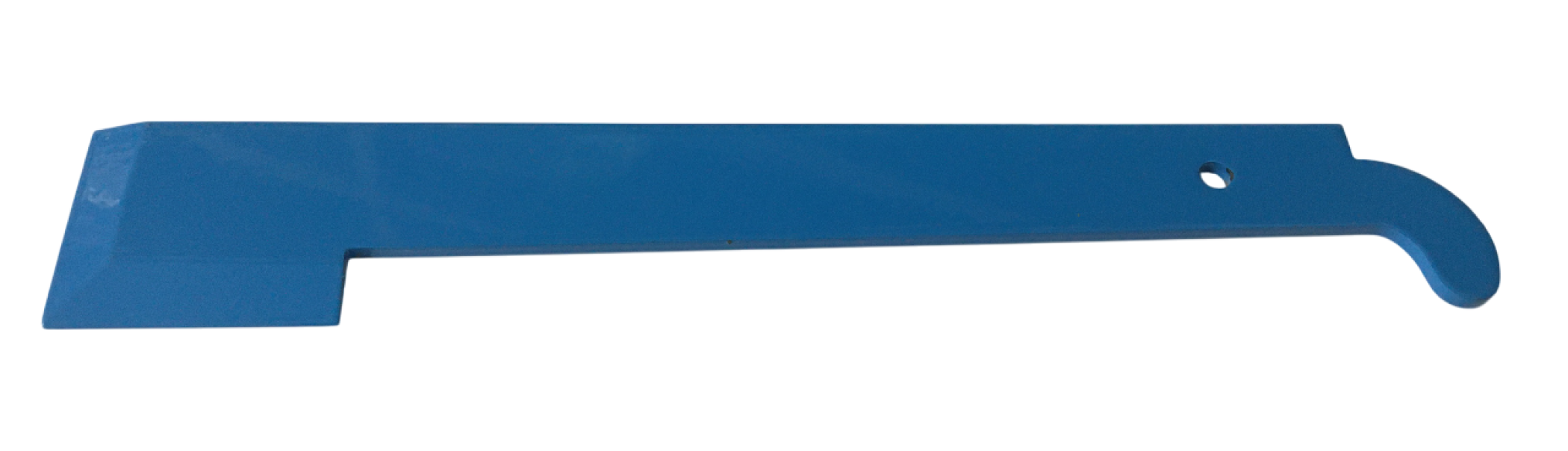 Leva apicoltura Italia acciaio blu con gancio e scalpello 23 cm