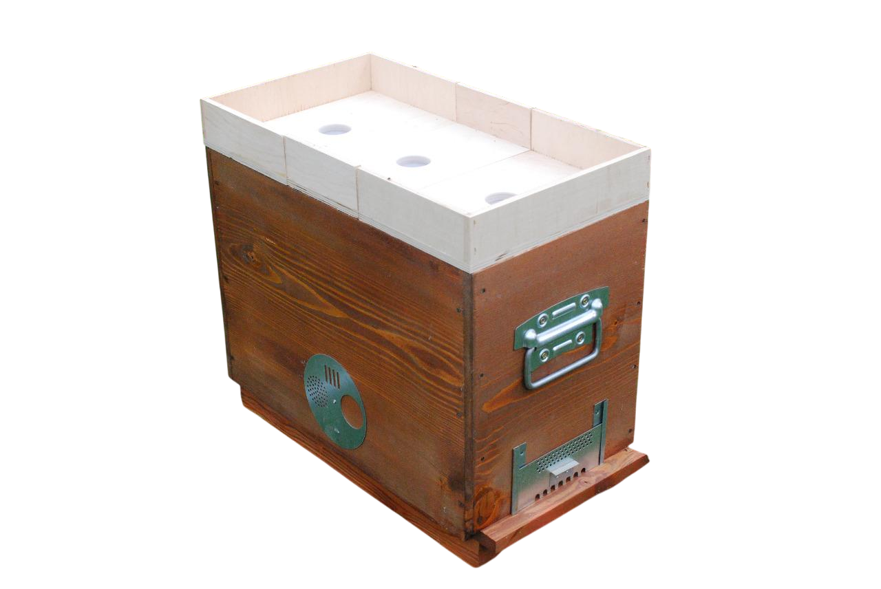 Arnietta 3 nuclei con coprifavi e struttura interna visibili