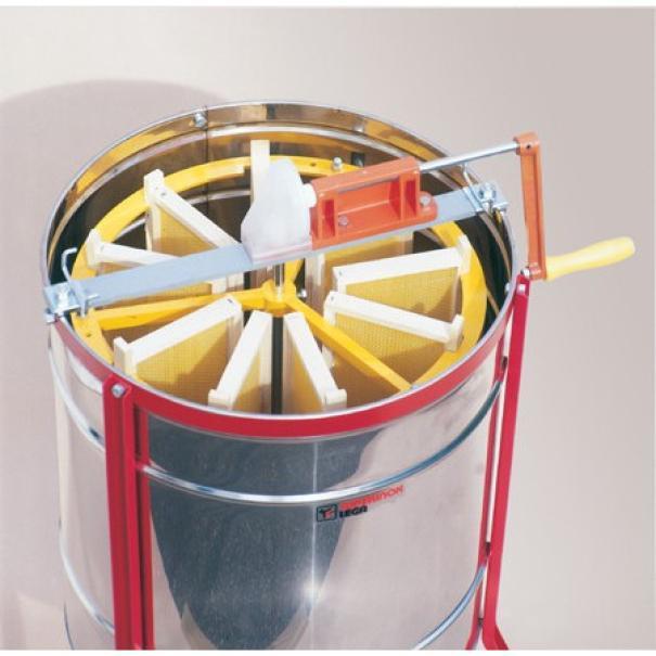 smelatore radiale manuale apicoltura com per 9 favi melario con tino in acciaio inox e manovella