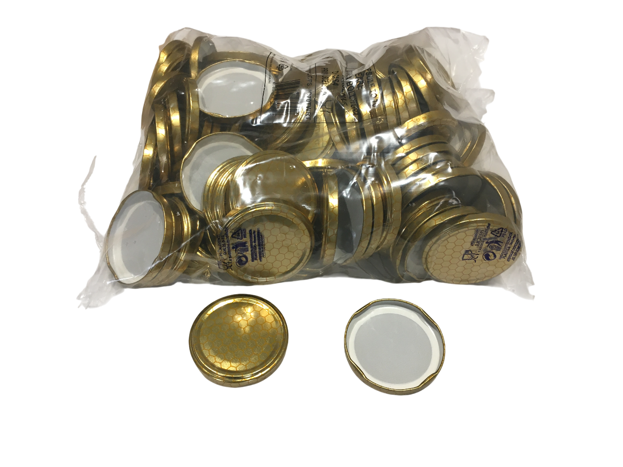 apicoltura.com capsula diametro 70 per vaso da gr. 500 (confezione da 100 pezzi) - foto 1