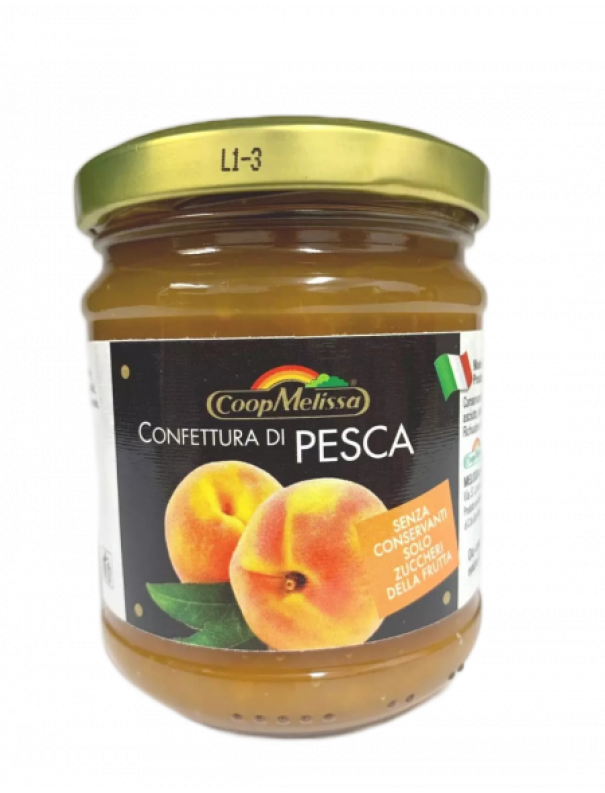 apicoltura.com pesche 100% frutta (preparato-composta senza zucchero aggiunto) gr. 340 - foto 1
