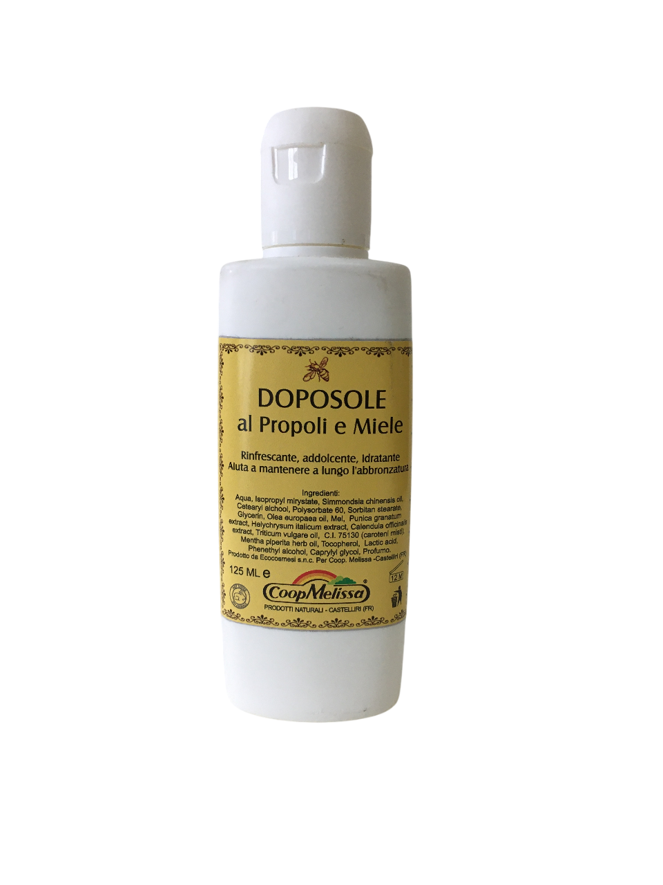 Flacone doposole propoli e miele 125 ml COOP MELISSA frontale