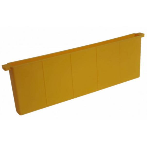 Nutritore a tasca plastica per melario compatibile con arnie Dadant Blatt