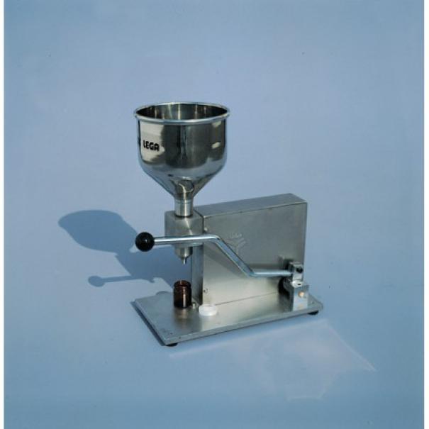 Dosatrice manuale per pappa reale in acciaio inox con leva regolabile
