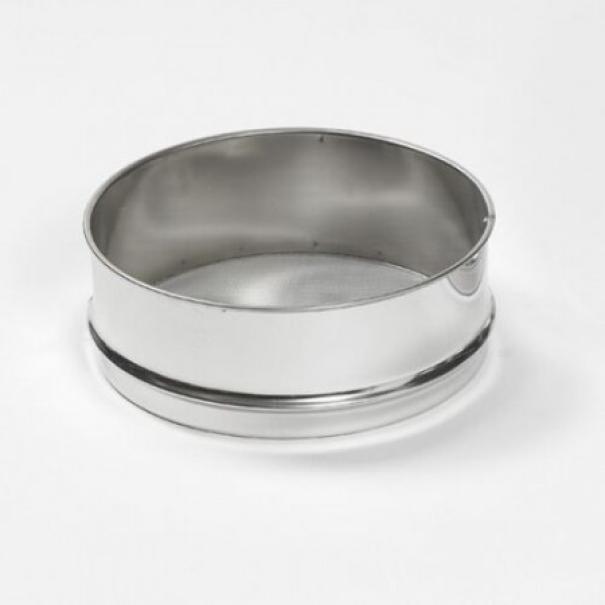 dettaglio filtro professionale acciaio inox per maturatore miele 100 kg rete maglia fine