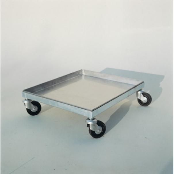 apicoltura.com vassoio inox per carrellino porta melari cm. 50x50 - foto 1