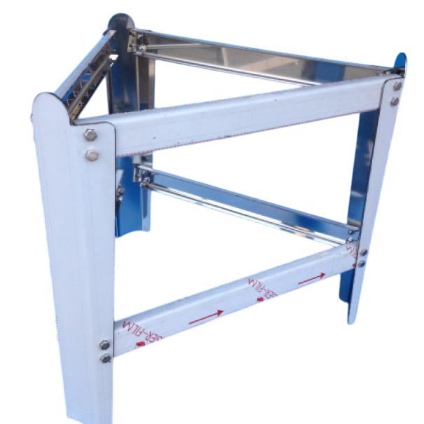 Struttura in acciaio inox smontabile per maturatore da 200 kg