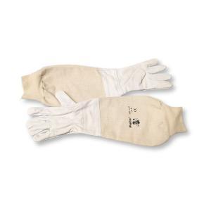 Guanti apicoltore flx anti punture in pelle e cotone