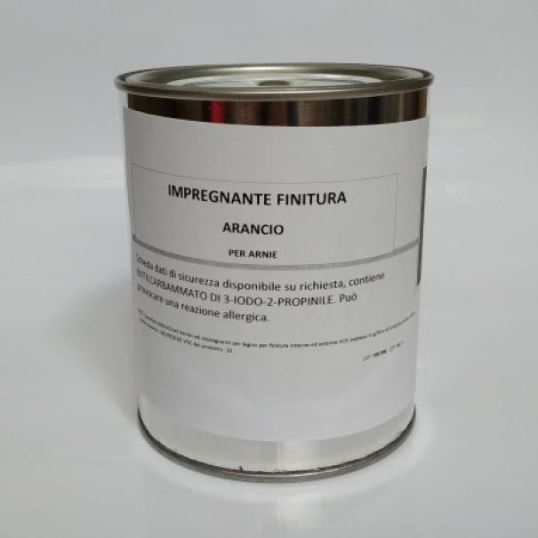apicoltura.com vernice per arnie (impregnante+finitura) 1 kg (giallo) - foto 3
