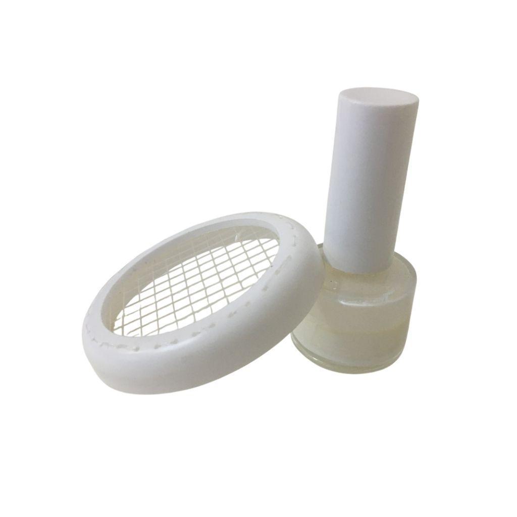 Marcatore per ape regina con rete di immobilizzazione