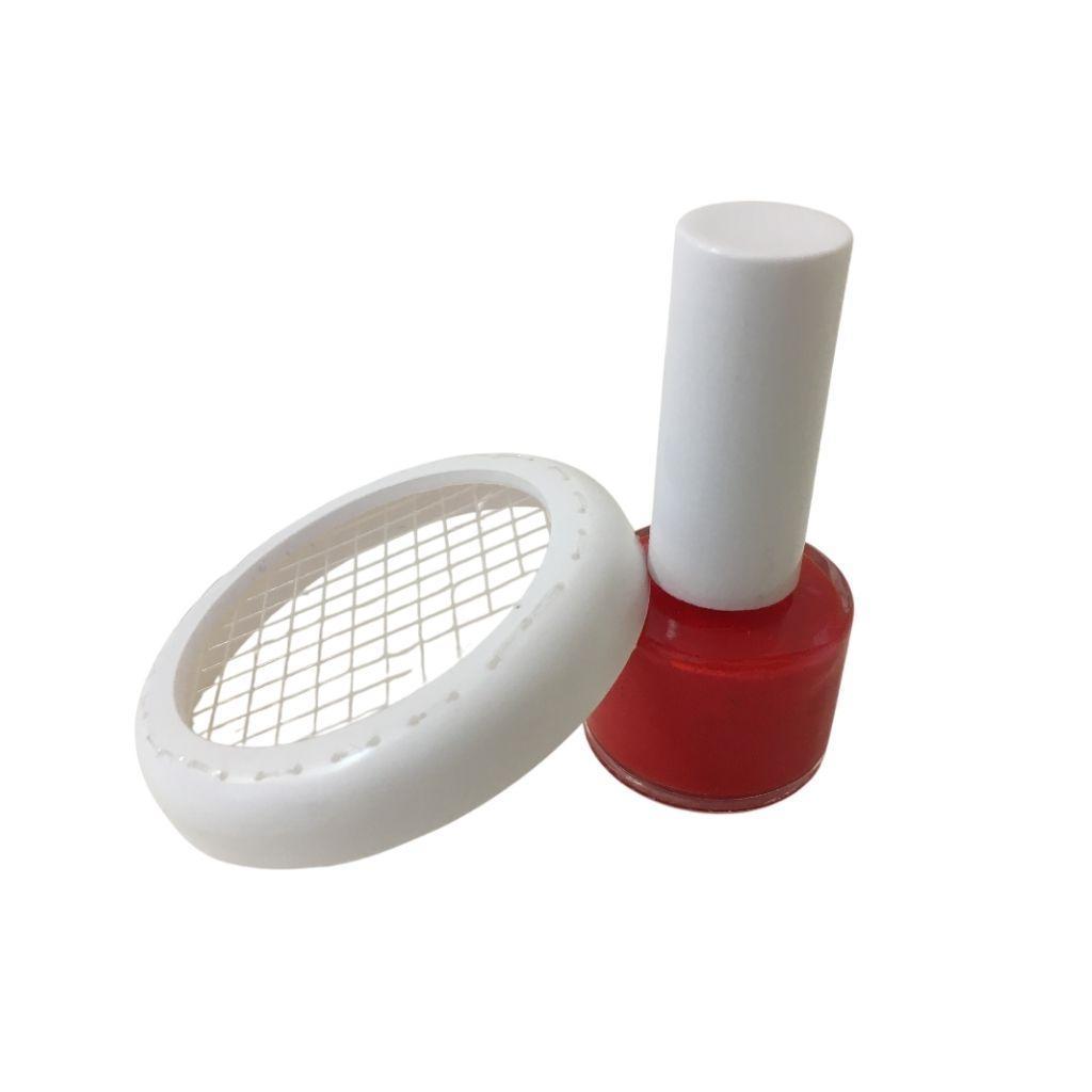 Flacone marcatore regina con colore rosso incluso supporto fermaregina