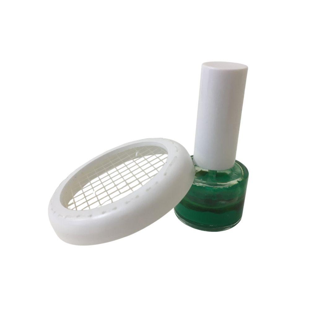 Marcatore regina con flacone colore verde e griglia fermaregina